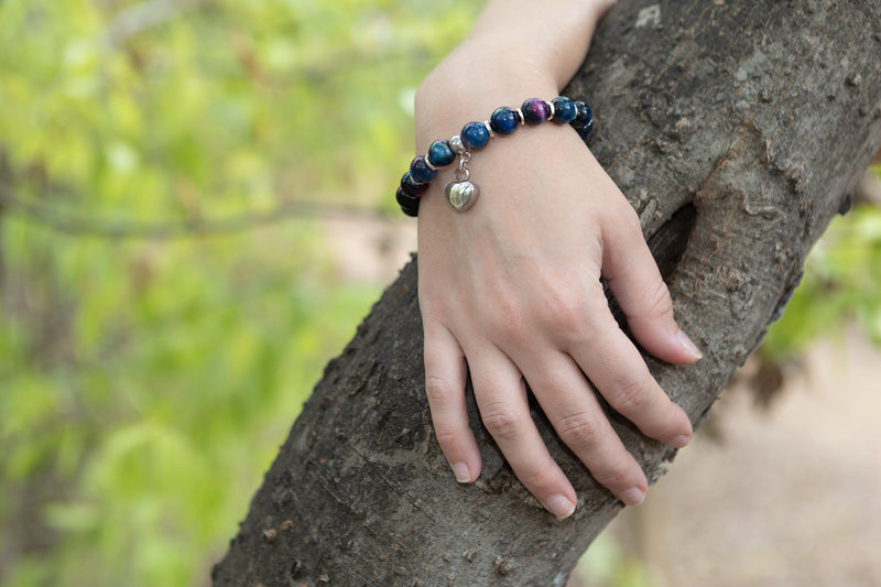 Healing Keepsake Urn Bracelets for Ashes - Fill At Home - Multiple Colors