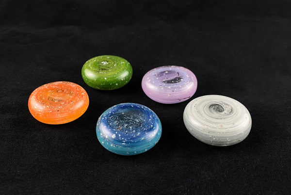 Elemental Worry Stone with Cremation Ash